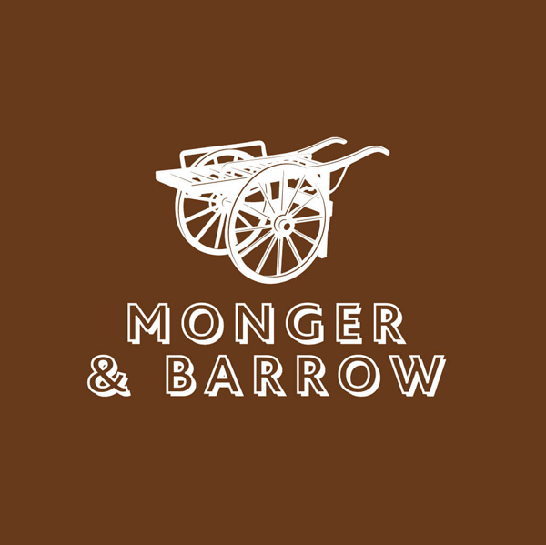 Monger & Barrow mobile app visual identity combining historic Covent Garden charm with modern branding and user interface design – Graphic Design Clearwater Florida.