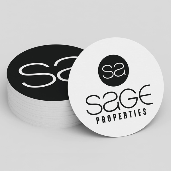 Sage Properties real estate brand identity with clean, professional logo design and cohesive marketing materials – Graphic Design Clearwater Florida.