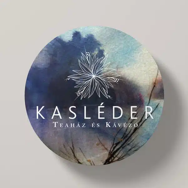 Kasléder coffee and tea shop brand identity featuring elegant packaging and authentic design inspired by natural ingredients and tea culture – Graphic Design Clearwater Florida.
